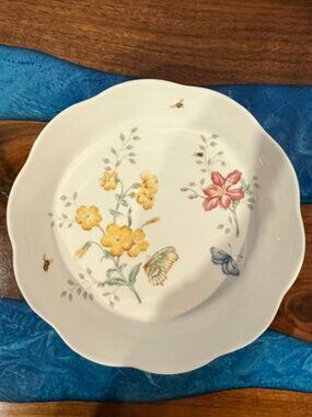 Lenox Butterfly Meadow Quiche Pie Plate Dish